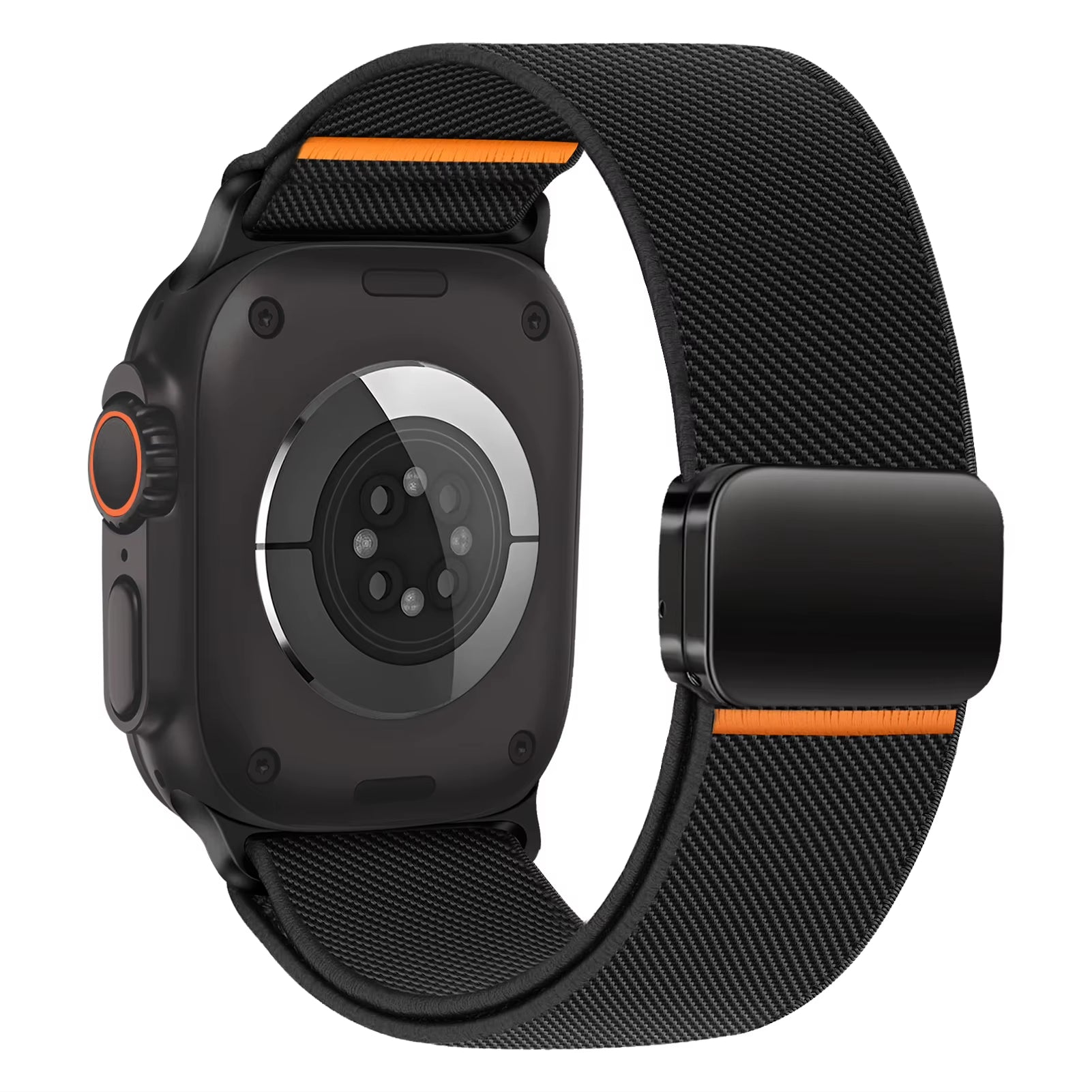 Bracelets Magnétiques Pour Apple Watch Ultra 2, 49Mm 45Mm 46Mm 44Mm 42Mm, Bracelet De Sport En Nylon, Série Iwatch 10 9 8 7 6 5 SE